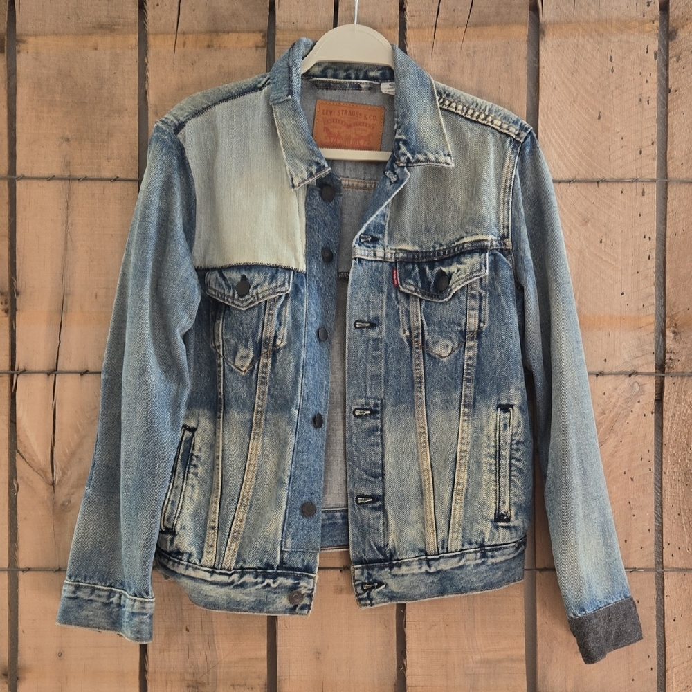 Levi's Patchwork Denim Jacket - image 1